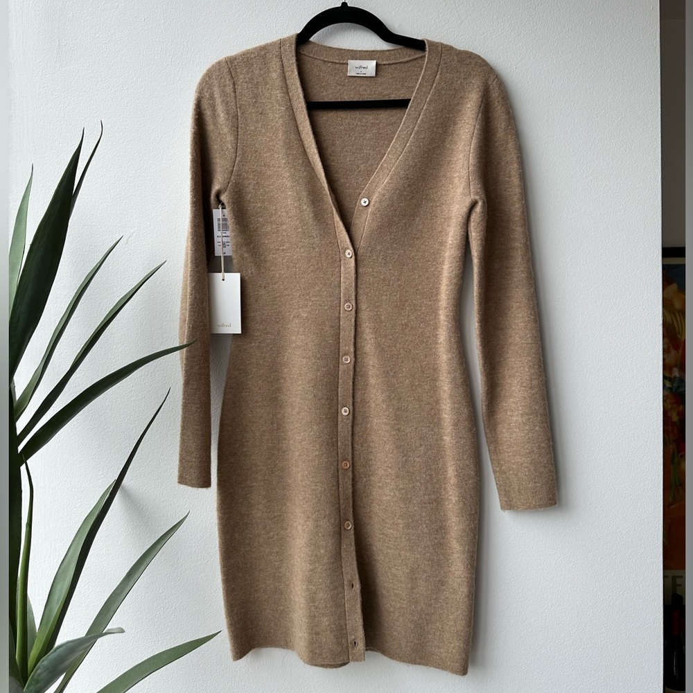 Brand new Wilfred sweater dress size small